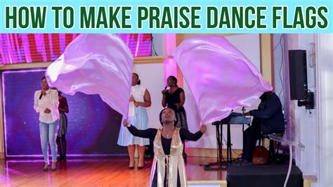 praise worship dance flags